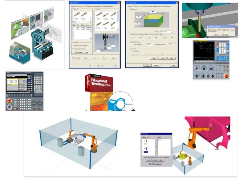 phần mềm mô phỏng đào tạo dạy học về cad cam cơ điện tử