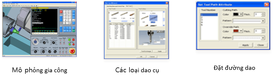 Phần mềm đánh giá năng lực và  thi tay nghề về máy CNC